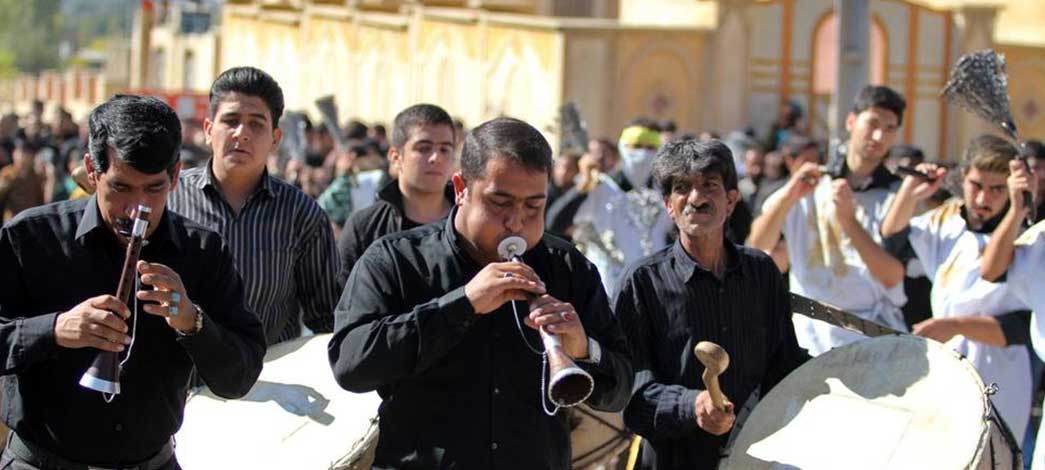 مراسم سوگ سروده ها